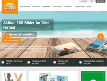 Tablet Screenshot of globus-fotoservice.de